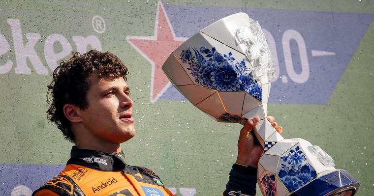 Norris renueva con McLaren hasta 2030