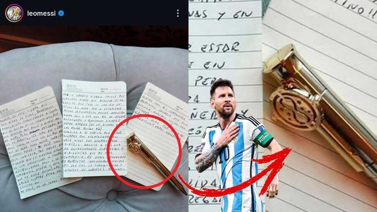 ¿Quiere volver en el tiempo? El guiño de Messi a Harry Potter en su carta de despedida
