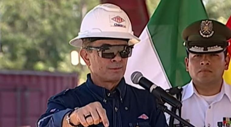 Paz pone en marcha la perforación del pozo Junín-9D en Santa Cruz