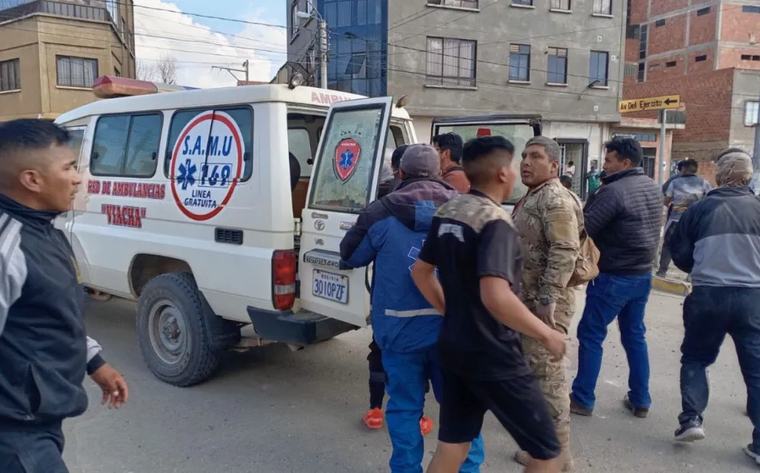 Hospital de Viacha reporta 44 personas heridas tras explosión en unidad militar