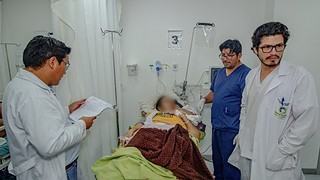 Médicos estudian el tumor gigante de Asunta, en Montero