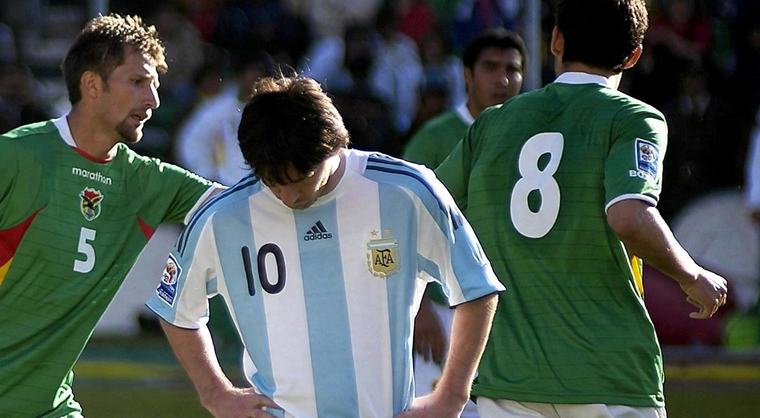 La tarde en que Bolivia hizo sufrir a Messi: 6-1 contra Argentina