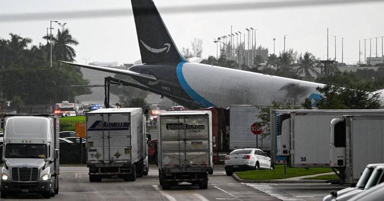 El accidente del avión de carga en el aeropuerto de Miami deja cinco muertos