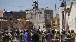 Buscan explosivos entre los restos del cuartel Bolívar y mantienen 150 policías por turno