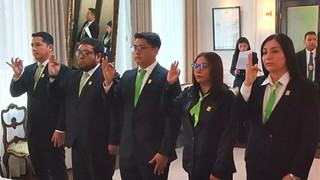 Designan a cinco nuevos fiscales departamentales