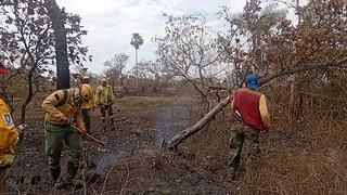 En Santa Cruz bajan de 14 a 10 los incendios activos, según la Gobernación
