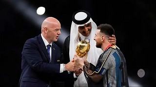 Infantino asegura que Messi ha inspirado a millones de personas y ha redefinido el fútbol