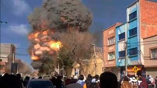 Viacha declara tres días de duelo por las víctimas de la explosión