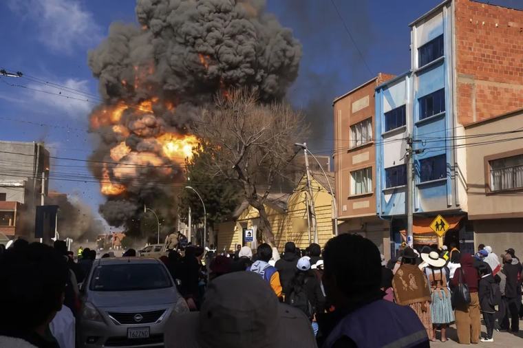 La cifra de desaparecidos en la doble explosión de Viacha sube a 14 y hay 88 heridos