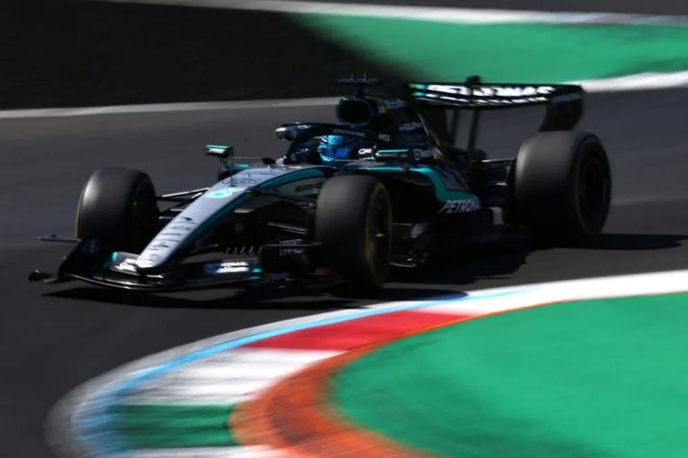 El inglés Russell domina el segundo entrenamiento libre para el Gran Premio de Italia por la F1