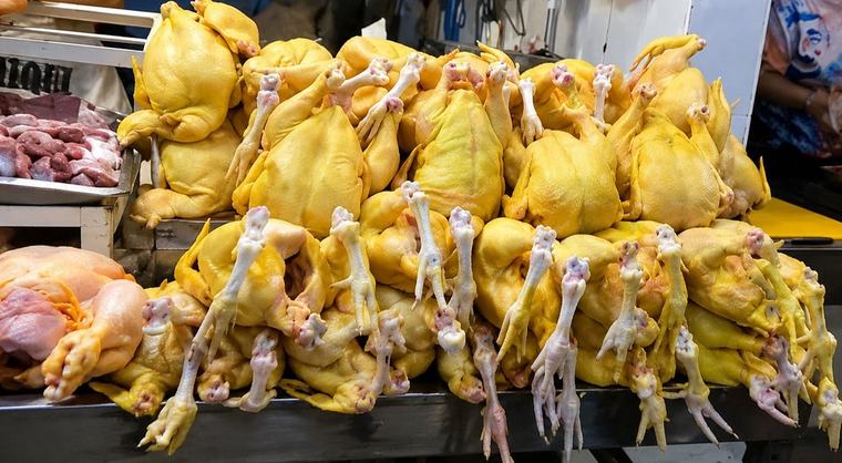 El precio del pollo se mantiene estable en los mercados de Santa Cruz