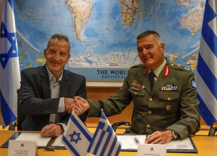 Israel construirá para Grecia un sistema de defensa aérea por 3.000 millones de euros