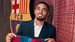 Barcelona encuentra a su ‘9’: Gabriel Jesus firma hasta 2029