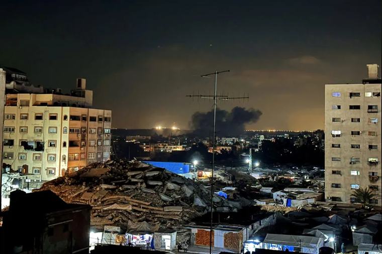 Nueve gazatíes heridos por un interceptor israelí activado por fuego del propio Israel