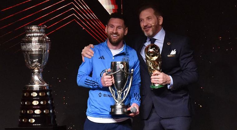 Alejandro Domínguez a Messi: "Tu legado será eterno"